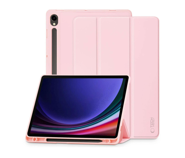TECH-PROTECT SmartCase Pen do Galaxy Tab S10 FE / Galaxy Tab S9 FE różowy 9319456607406 - 1340886 - zdjęcie